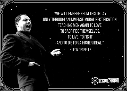 A quote by Leon Dergelle about rising again